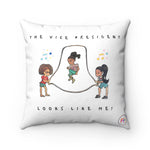 Vice President 18x18 Spun Polyester Square Pillow