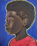 "King" Print on Paper - Fearlessly Hue by Dana Todd Pope