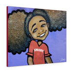 "Smart Girl" Canvas Gallery Wrap Print