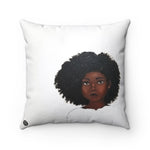 "Because Being Black in a White Space is a Real Thing... I" 18"x18" Premium Square Pillow