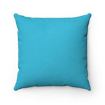 Strength, Manhood, Integrity, Greatness Square Pillow - Fearlessly Hue by Dana Todd Pope