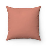Iam... S, P, K, I Suede Square Pillow - Fearlessly Hue by Dana Todd Pope