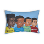 "Strength, Courage, Integrity, Greatness" 14"x20" Spun Polyester Rectangular  Pillow