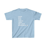 Kids Heavy Cotton™ Tee - Fearlessly Hue by Dana Todd Pope