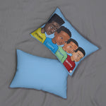 "Strength, Courage, Integrity, Greatness" 14"x20" Spun Polyester Rectangular  Pillow