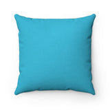 Four Kings III Square Pillow - Fearlessly Hue by Dana Todd Pope