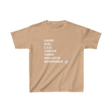 Kids Heavy Cotton™ Tee - Fearlessly Hue by Dana Todd Pope