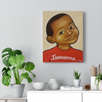 "Innovator" Boy Canvas Print