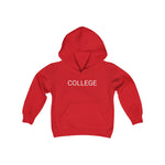"COLLEGE" Youth Heavy Blend Hooded Sweatshirt