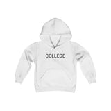 "COLLEGE" Youth Heavy Blend Hooded Sweatshirt