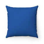 "COLLEGE (BLUE AND GOLD)" 18"x18" Square Pillow