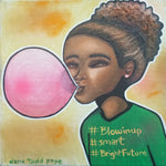 "Blowin' Up" Print on Paper - Fearlessly Hue by Dana Todd Pope
