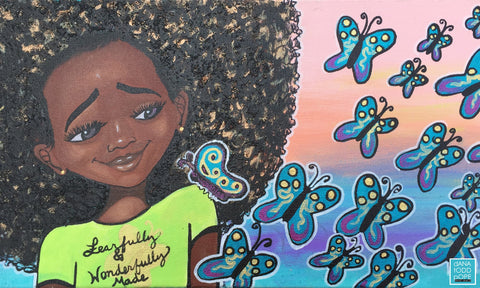 "Fearfully Made" Print on Paper - Fearlessly Hue by Dana Todd Pope