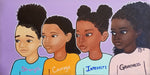 "Strength, Courage, Integrity, Greatness Girls"  Print on Paper - Fearlessly Hue by Dana Todd Pope