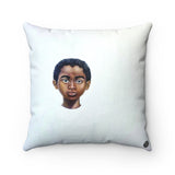 "Because Being Black in a White Space is a Real Thing... V" 18"x18" Premium Square Pillow