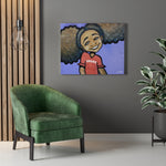 "Smart Girl" Canvas Gallery Wrap Print