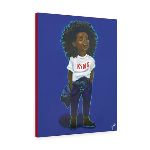 "King (Laughing at Them All)" Gallery Wrap Canvas