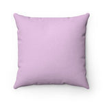 "L.B.C., Girl III" 18"x18" Faux Suede Square Pillow