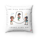 Vice President 18x18 Spun Polyester Square Pillow