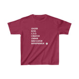 Kids Heavy Cotton™ Tee - Fearlessly Hue by Dana Todd Pope