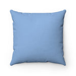 "L.B.C., Girl II" 18"x18" Faux Suede Square Pillow