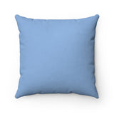 "L.B.C., Girl II" 18"x18" Faux Suede Square Pillow