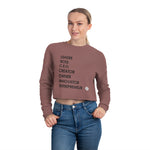 L.B.C. Women's Cropped Sweatshirt