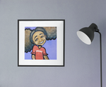 "Smart Girl"- Print on Paper - Fearlessly Hue by Dana Todd Pope