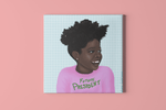 Future President 2021 12x12 Wall Art Print on Paper - Fearlessly Hue by Dana Todd Pope