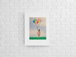 "Splendor of the Skies, I"  Framed Print on Paper